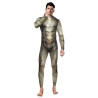 CosplayBoys Combinaison Cosplay Reptile Serpent Vert